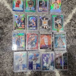 16 Silver Prizm Basketball Card Lot/selling Separately Or Whole Lot Taking Offers 