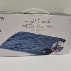 Pure Enrichment Weighted Warmth Weighted Lap Pad with Warmer