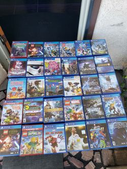 Playstation 4 PS4 Games $20 each. 3 for $50 & 7 for $100!. Yes I got $10! Dollar game 2014 to 2017 sports. I have Steelbook $65 each. I got better gam