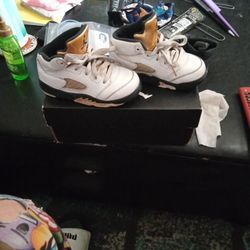 Black White And Gold Jordans