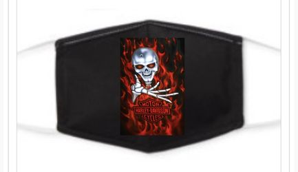 Harley Davidson Decretive Face Mask