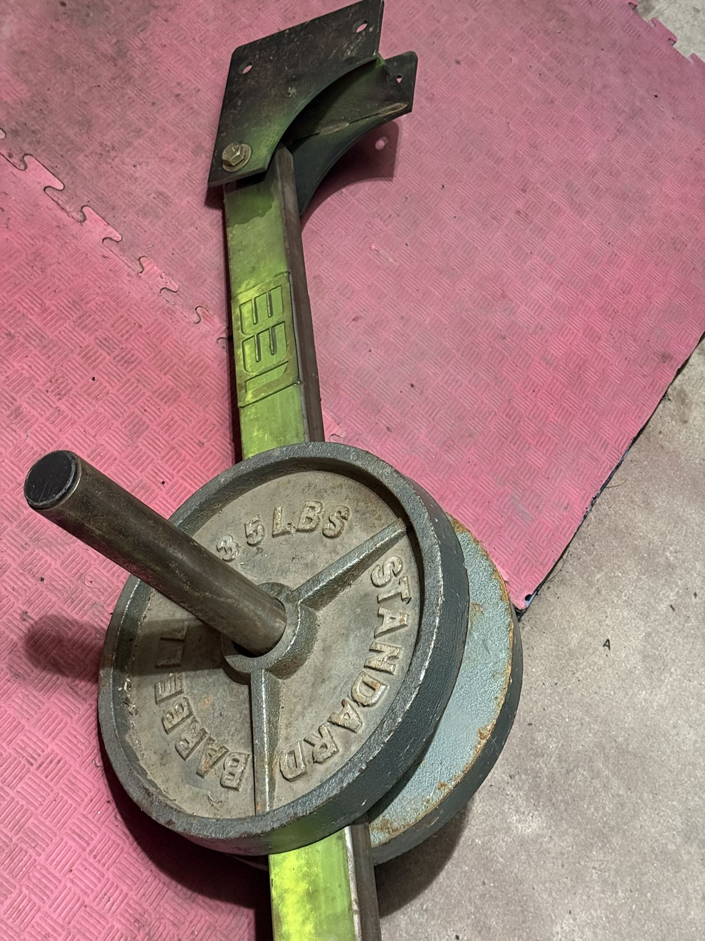 Reverse Squat Attachment And Olympic Weights