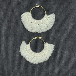 “Feathery” Earrings