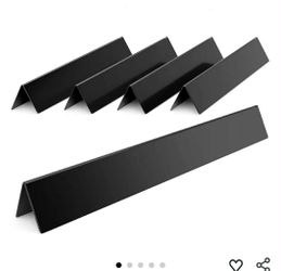New 5pk 17.5-Inch Flavorizer Bars for Weber Genesis Grill Parts, Replacement for Genesis 300, E-310 E-330 Series with Front-Mounted Control (NOT Fit f