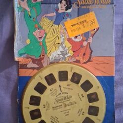 Sealed Disney Disney's Snow White 7 Dwarfs Cartoon Movie view-master Reels Pack