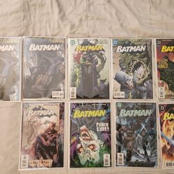 Batman - Hush #608-619 complete set - full run lot of 13 DC Comics 2002 Jim Lee