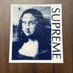 Supreme Mona Lisa Sticker