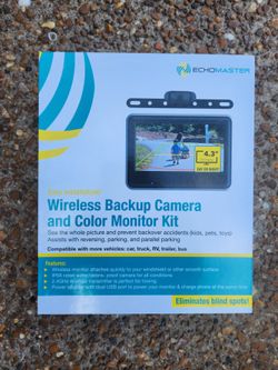 *** BRAND NEW- BACKUP CAMERA ***