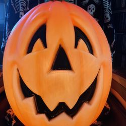 Vintage Blow Mold Pumpkin
