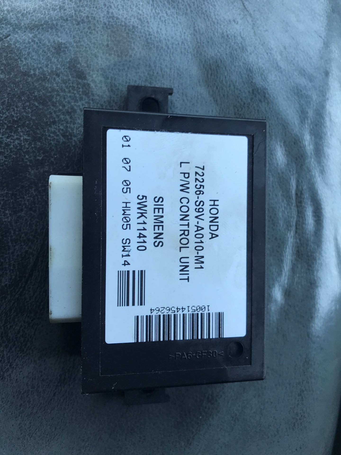 Honda Pilot Window Control Unit