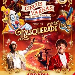 Circus Vargas Ringside Seats -Four Tickets.