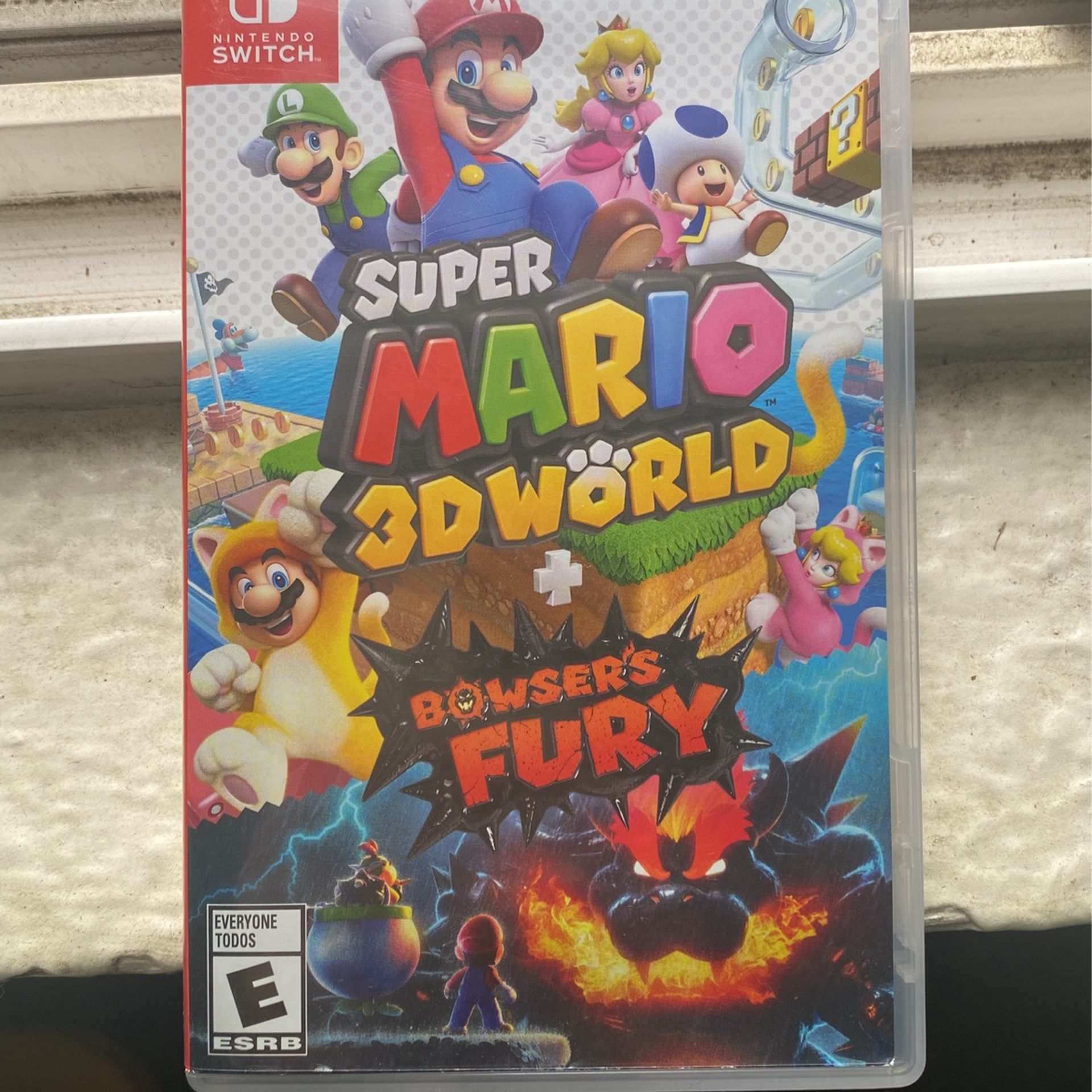 SUPER MARIO 3D WORLD + BOWSERS FURY NINTENDO GAME