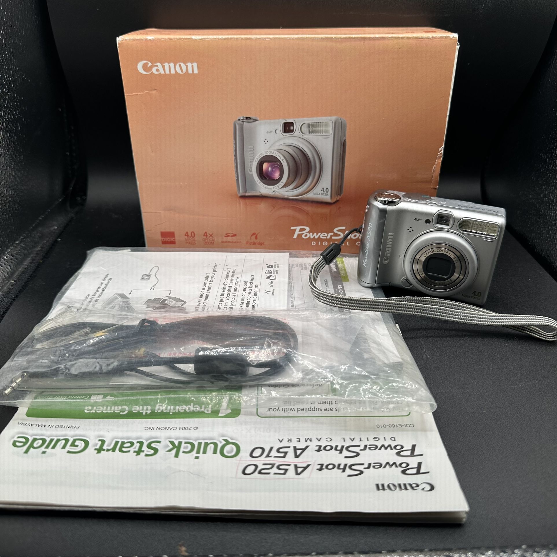 Canon Powershot A520 Manual キャノンパワーショットA520 2062