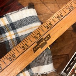 Vintage Chevy Dealer Yardstick