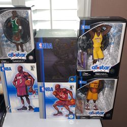 Nba All Star Figures **New*** $450 For All 6 