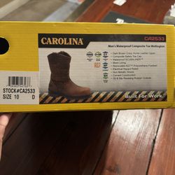 New Carolina Wellington Steel Toe Boots 