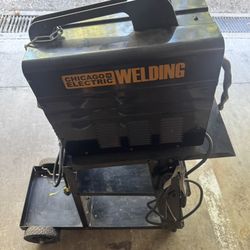 Chicago Electric Welder With Stand 