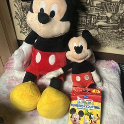 Mickey Mouse and cards