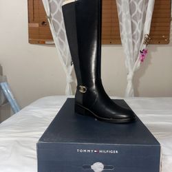 Tommy Hilfiger Black Boots