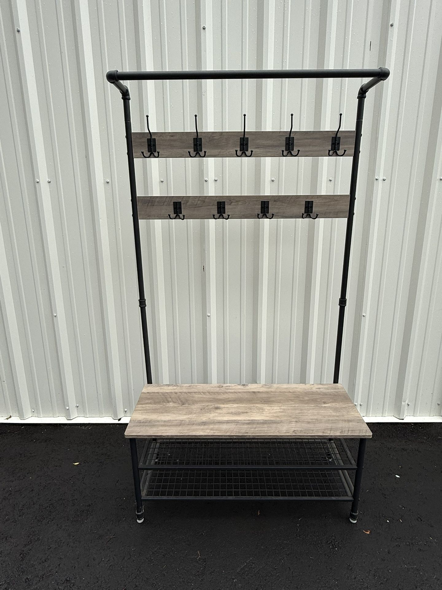 Shoe and Coat Rack