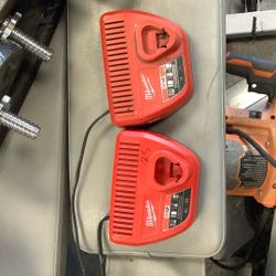 2 Milwaukee chargers 