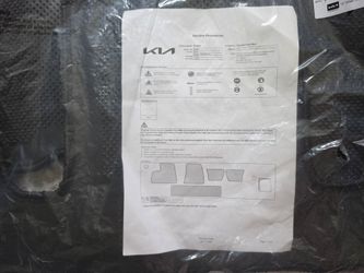 Kia EV9 Carpeted Floormats(6 passenger)