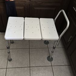 Extra wide adult shower chair