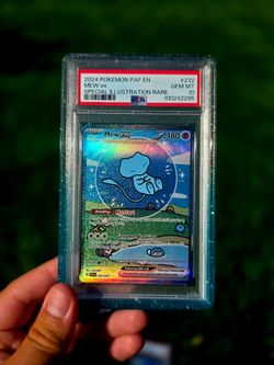 Mew ex paldean fates (bubble mew) 🫧 #232 psa 10