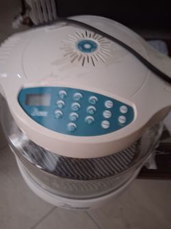 Halogen Convection Oven with Glass Bowl