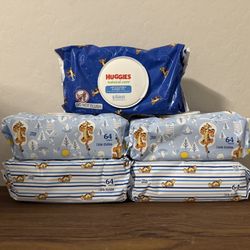 Huggies Baby Wipes Bundle - 5pk 64 Count Each 