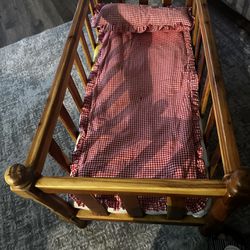 Handmade Vintage Crib
