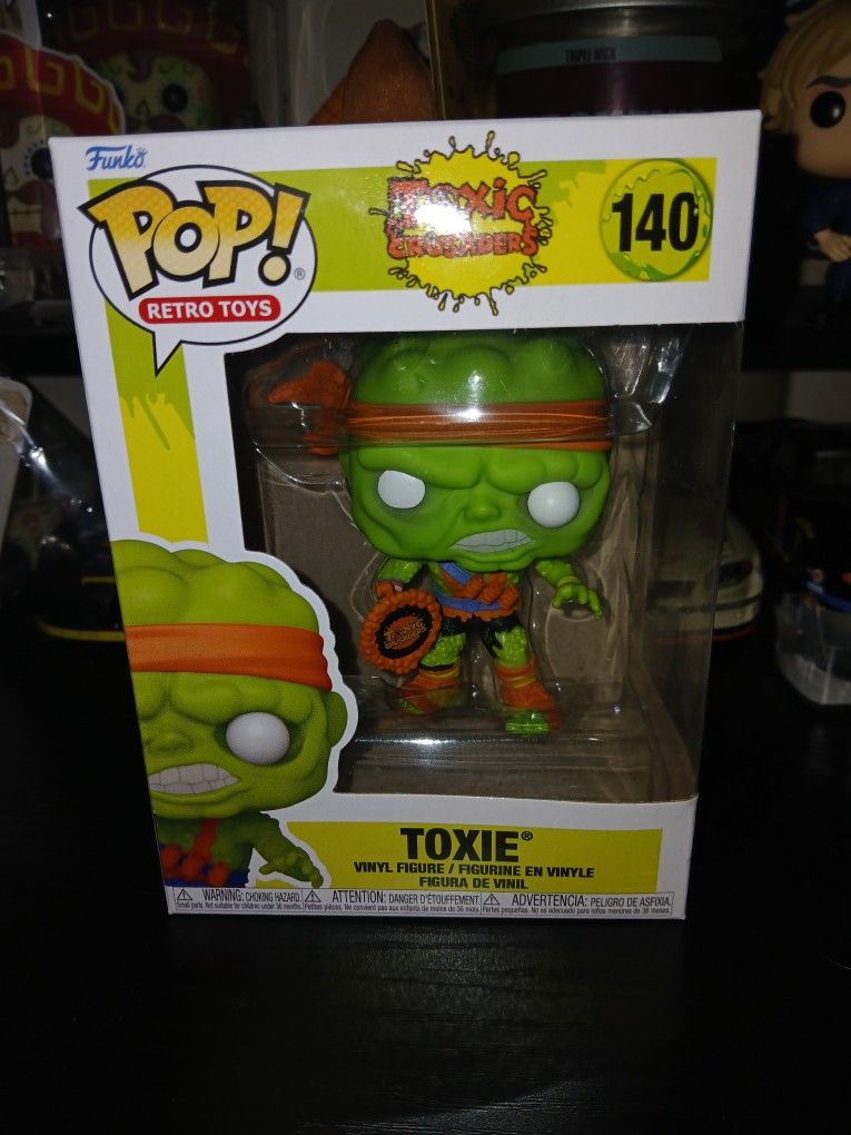 Brand New Toxic Crusaders Toxie #140 FUNKO POP
