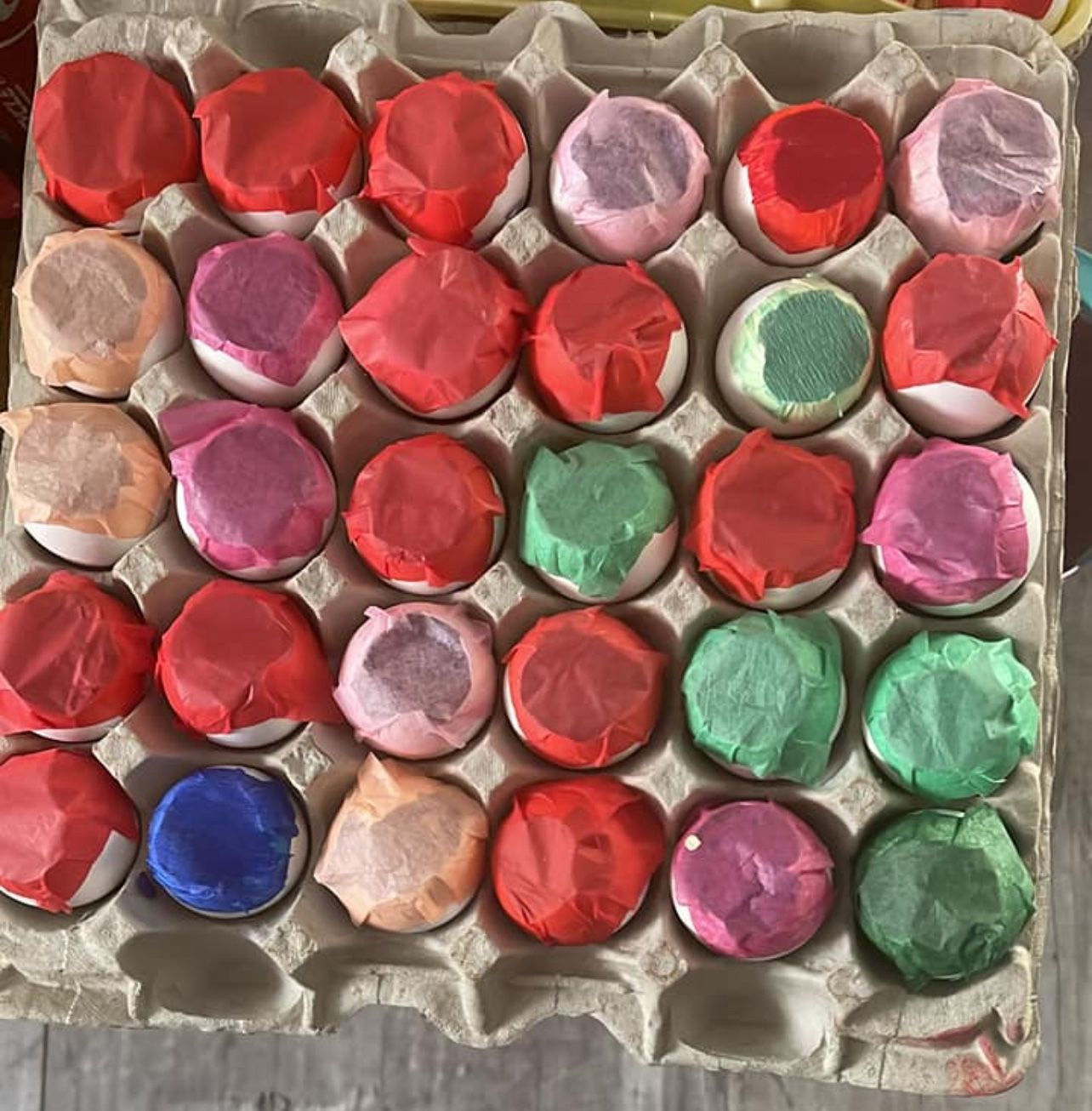 Confetti Eggs and Easter Basket