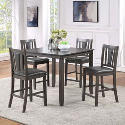 5-Pc Counter Height Dining Set
