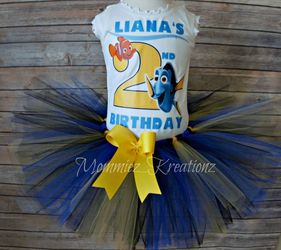 Dory & Nemo tutu set - ANY THEME