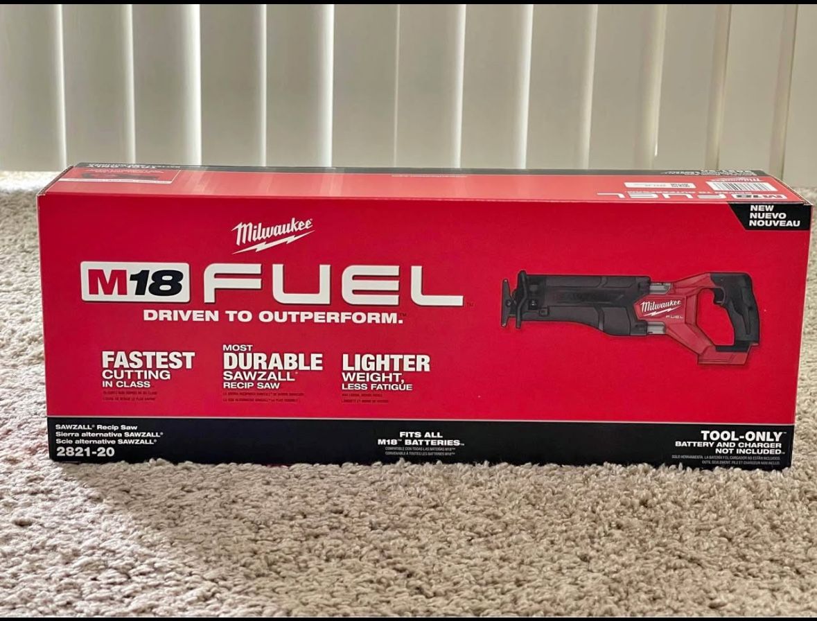Milwaukee M18 FUEL GEN-2 SAWZALL Reciprocating Saw