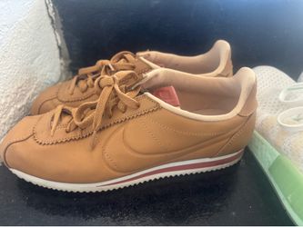 Nike Cortez brown leather women’s 10 mens 8.5 EUC