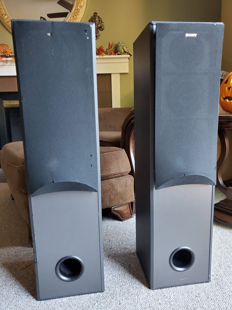 SONY SSMF315 FLOORSTANDING SPEAKERS for Sale in Lakewood, WA OfferUp
