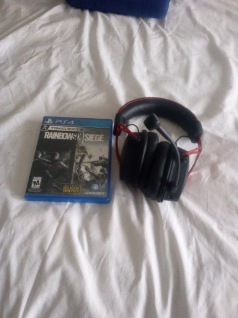 Rainbow Siege And Headset Bundle