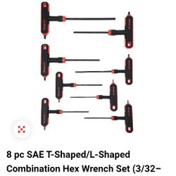 Snap On T-Handle Allen Wrench Set