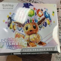Pokemon Prismatic Evolutions Elite Trainer Box