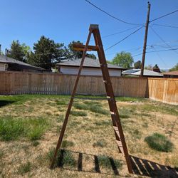 10 Ft Wooden Ladder