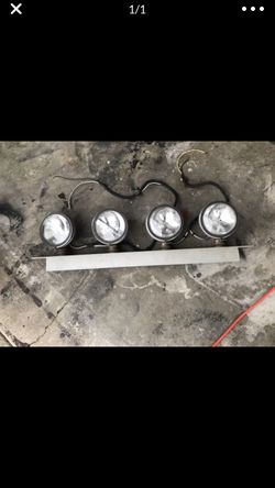 Off road truck spot lights.