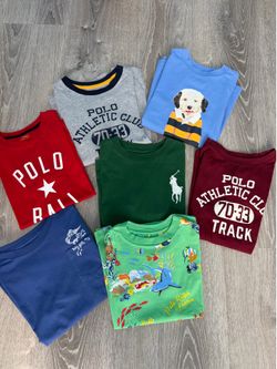Polo Ralph Lauren boys crewneck shirts for boys size 7
