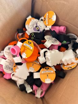 Straw topper Halloween