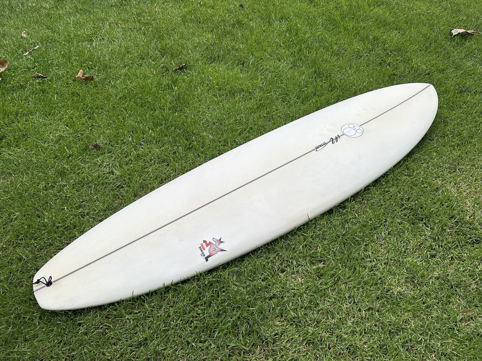 Maurice Cole Red Dingo midlength surfboard 6'10 x 21.75 x 2.75