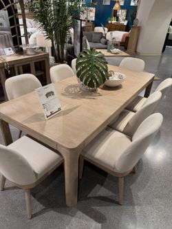 🍽️ Modern Elegant Dining Set – Table + 9 Chairs