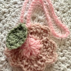 •	“Handcrafted flower wall hanger