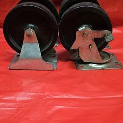 3" CASTER WHEELS FOR CRAFTSMAN TOOL CABINET 