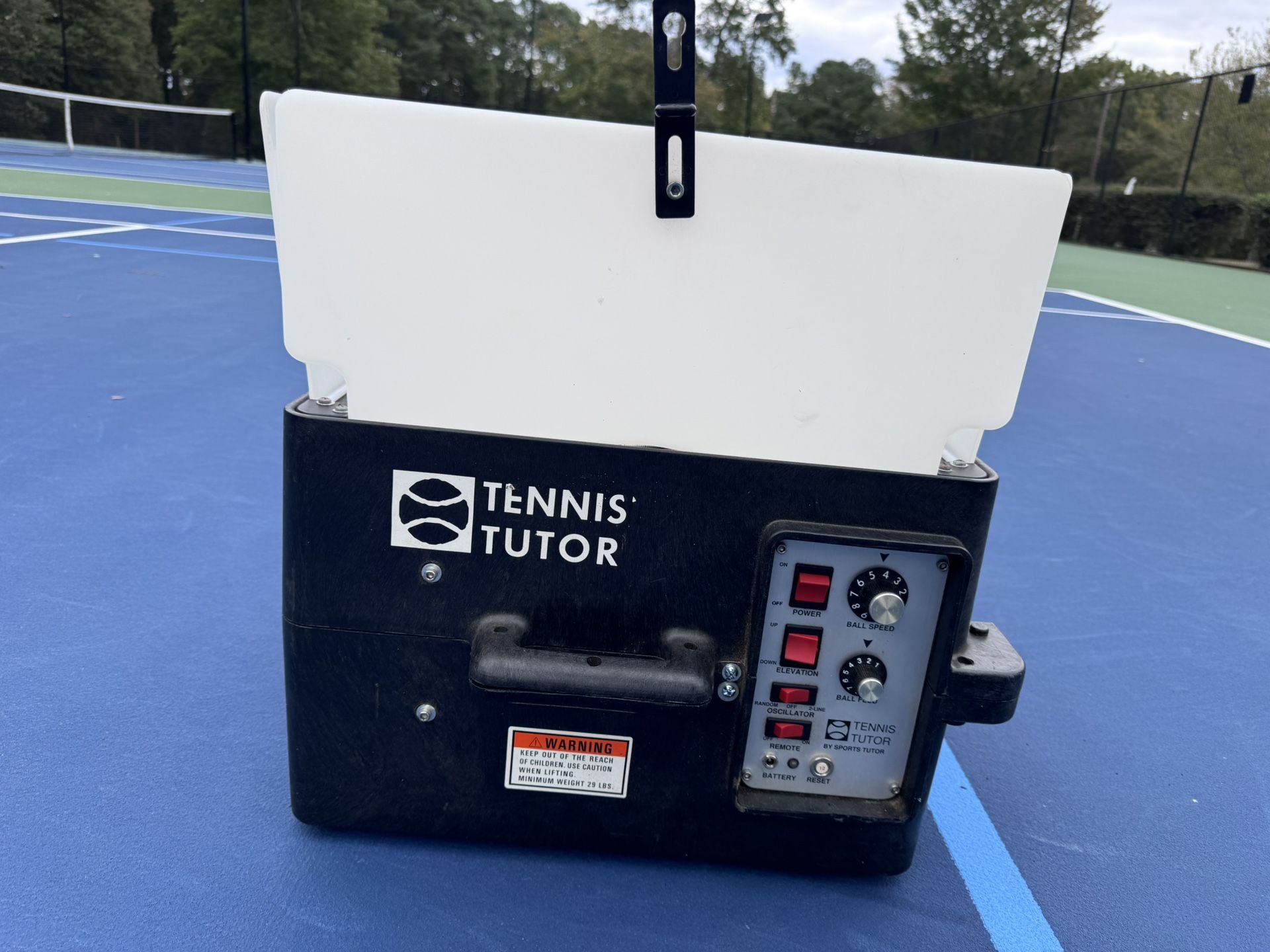 Tennis Tutor Ball Machine 